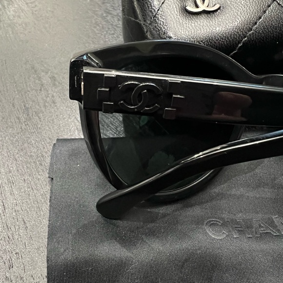 ⭐️💎NWT💎⭐️Chanel Black 5315 CC Pantos Signature Cat-Eye Sunglasses - Picture 5 of 9